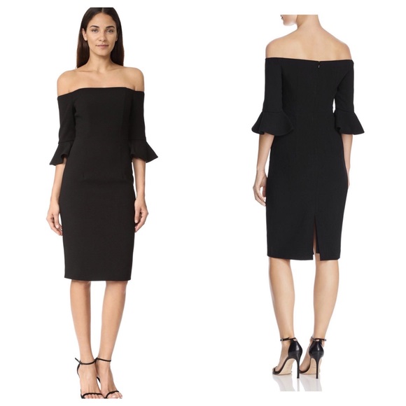 Black Halo Dresses & Skirts - NWT Black Halo Madigan Sheath Dress, Black